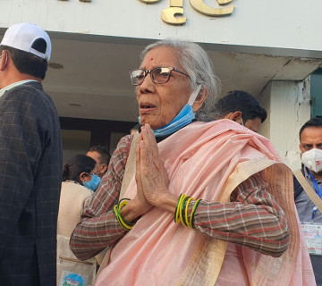 ९१ वर्षीया शान्ति कार्कीले दिइन् केन्द्रीय सदस्यमा उम्मेदवारी, कांग्रेसको नातावाद अन्त्य गर्ने अठोट